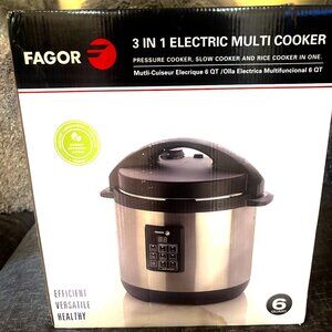 Fagor 3-in-1 Electric Cooker OFFER NOW
